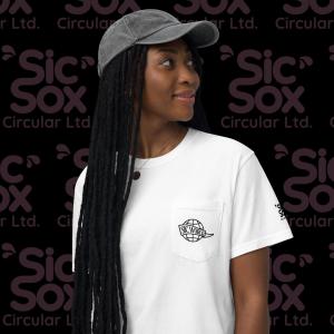 Unisex garment-dyed pocket t-shirt